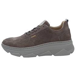 Marc Shoes Damen Casual Halbschuh Nubuk medium Fußbett: herausnehmbar 37,0 Cow Suede Dark Grey von Marc Shoes