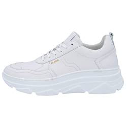 Marc Shoes Damen Casual Halbschuh Nubuk medium Fußbett: herausnehmbar 38,0 Leather White von Marc Shoes