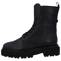 Marc Shoes Damen casual Boots Glattleder medium Fußbett: nicht herausnehmbar 36,0 Leather black von Marc Shoes