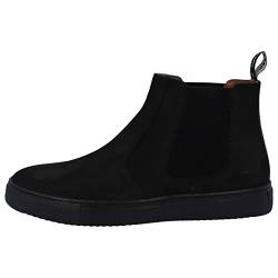 Marc Shoes Fero - Halbschuh in Sneaker-Optik, Herren Halbschuh high, black, sehr feines Rauleder von Marc Shoes