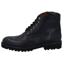 Marc Shoes Herren casual Boots Glattleder medium Fußbett: nicht herausnehmbar 40,0 Leather black von Marc Shoes