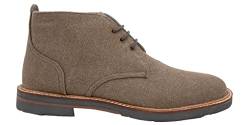Marc Shoes Herren casual Stiefelette Textil medium Fußbett: herausnehmbar 45,0 Canvas brown von Marc Shoes