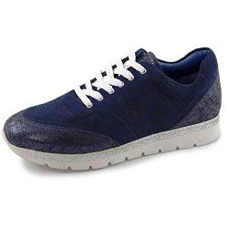 Marc Shoes Liv, Damen Sneaker, Blau (Sheep-Suede Dark Blue 00790), 37 EU (4.5 UK) von Marc Shoes