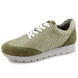 Marc Shoes Liv, Damen Sneaker, Grün (Suede-Pittone Metallic Green 00770), 42 EU (8 UK) von Marc Shoes