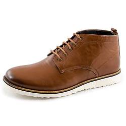 Marc Shoes London, Herren Klassische Stiefel, Braun (Mara Soft Ox Milled Brandy 00598), 40 EU (6.5 UK) von Marc Shoes