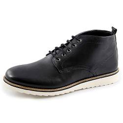 Marc Shoes London, Herren Klassische Stiefel, Schwarz (Mara Soft Ox Milled Black 00595), 40 EU (6.5 UK) von Marc Shoes