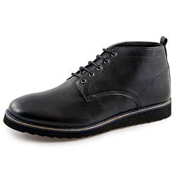 Marc Shoes London, Herren Klassische Stiefel, Schwarz (Mara Soft Ox Milled Black 00595), 41 EU (7.5 UK) von Marc Shoes