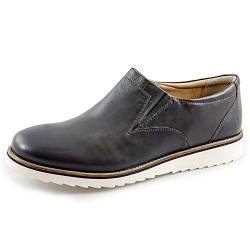 Marc Shoes London, Herren Slipper, Grau (Mara Soft Ox Milled Dark Grey 00596), 40 EU (6.5 UK) von Marc Shoes