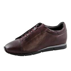 Marc Shoes Lotta, Damen Sneaker, Rot (Cow Ox Milled Bordo 00861), 37 EU (4.5 UK) von Marc Shoes