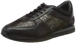 Marc Shoes Lotta, Damen Sneaker, Schwarz (Cow Ox Milled-Goat Suede Black 00927), 38 EU (5 UK) von Marc Shoes