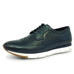Marc Shoes Luca, Herren Sneaker, Blau (Cow Crust Blue 00620), 41 EU (7.5 UK) von Marc Shoes