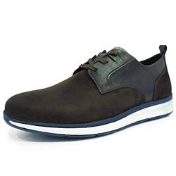 Marc Shoes Paolo, Herren Sneaker, Braun (Cow Comax-Suede Dark Grey 00931), 46 EU (11 UK) von Marc Shoes