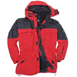 3in1 Jacke Davos von Marc&Mark in Übergröße bis 10XL rot, Größe:3XL von Marc & Mark