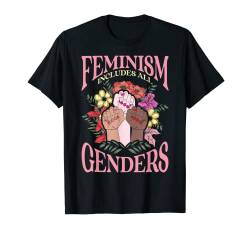 Herren Feminismus beinhaltet alle Geschlechter Feminismus Feminist Justice T-Shirt von March Woman Feminist Empowerment Feminism Justice