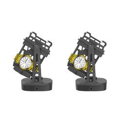 Marclix 2X Uhrenbeweger für Automatikuhren Mechanischer Rotomat für Die Uhrenbeweger Anzeige Anzahl ÜBungsschritte Sport A von Marclix