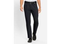 Bügelfaltenhose MARCO DONATI Gr. 50, Normalgrößen, blau (marine) Herren Hosen Jeans von Marco Donati