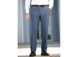 Bügelfaltenhose MARCO DONATI Gr. 62, Normalgrößen, blau (taubenblau, meliert) Herren Hosen Jeans von Marco Donati
