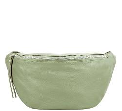 Umhängetasche Damen, Crossbody Bag Damen, Gürteltasche Damen, Schultertasche Damen, Italienische Mode Damen (Mintgrün) von Marco VENEZIA