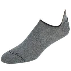 Marcoliani Herren Invisible Sneaker Liner Socken, Flanellgrau, Einheitsgröße von Marcoliani