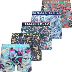 Marcus Gerardo Herren Unterhosen, Bequeme und Atmungsaktive Hose für Männer, Boxershorts mit Weicher Passform. Boxershorts Herren (DE/NL/SE/PL, Alphanumerisch, L, Regular, Regular, 5, MG-010) von Marcus Gerardo