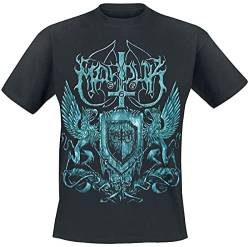 Marduk Black Metal Assault Männer T-Shirt schwarz M 100% Baumwolle Band-Merch, Bands von Marduk