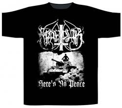 Official Merchandise Band T-Shirt - Marduk - Here’S No Peace // Größe: L von Marduk