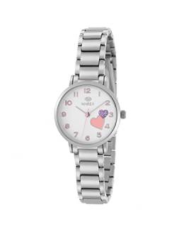 Marea Armbanduhr für Mädchen B41303/1 + Armband Silber (Rosa), Armband von Marea