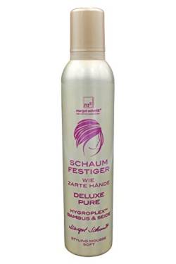 MARGOT SCHMITT® Deluxe Pure Schaumfestiger Zarte Hände 300ml mit Hygroplex, Bambus und Seide von Margot Schmitt