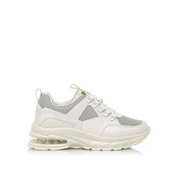 Maria Mare Damen Hamal Sneaker, Cocus Blanco/Neon Plata/Mirror Plata/Tejus Blanco, 39 EU von Maria Mare