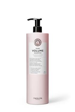 Maria Nila Pure Volume Shampoo, Haarshampoo für mehr Volumen mit Vitamin B5, Haarpflege Dünnes Haar Sulfat & Parabenfrei 1l von Maria Nila