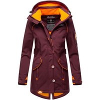 Marikoo Softshelljacke Damen Softshell Jacke Soulinaa mit abnehmbarer Kapuze von Marikoo