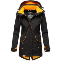 Marikoo Softshelljacke Damen Softshell Jacke Soulinaa mit abnehmbarer Kapuze von Marikoo