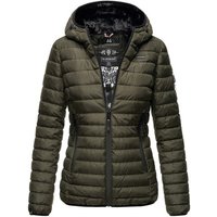 Marikoo Steppjacke Jaylaa mit kuschlig weichem Teddyfell von Marikoo