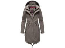 Softshelljacke MARIKOO "Mountain Presanella" Gr. S, grau (dark grey) Damen Jacken Softshelljacken von Marikoo