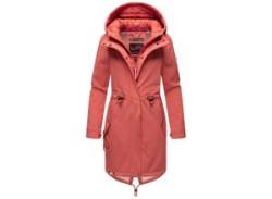 Softshelljacke MARIKOO "Mountain Presanella" Gr. S, rot (rouge) Damen Jacken Softshelljacken von Marikoo