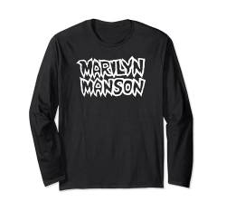 Marilyn Manson – Logo Langarmshirt von Marilyn Manson Official