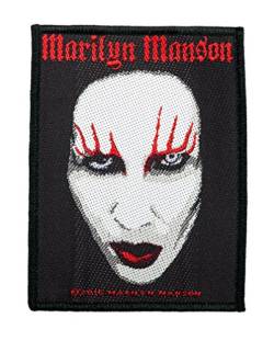 Marilyn Manson Face Aufnäher Patch Gewebt & Lizenziert !! von Marilyn Manson