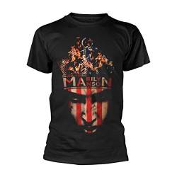 Marilyn Manson Herren, T-Shirt, Crown, Schwarz (Black), M von Marilyn Manson