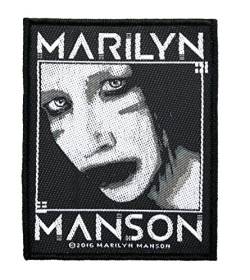 Marilyn Manson Villain Aufnäher Patch - Gewebt & Lizenziert !! von Marilyn Manson