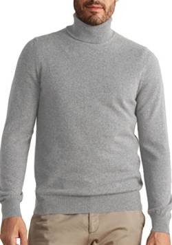 Marine Cashmere - Kaschmir-Rolli aus 100% Kaschmir für Herren, Made in Italy (Travertin - 3XL) von Marine Cashmere