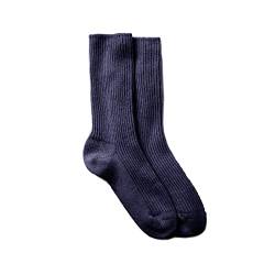 Marine Cashmere - Socken aus Kaschmir-Mischgewebe für Damen, Zart und Weich, aus Kaschmir (35/38 - Glück) von Marine Cashmere