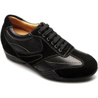 Mario Moronti Arosa schwarz Schnürschuh + 6,0 cm größer, Schuhe mit Erhöhung, Schuhe die größer machen von Mario Moronti