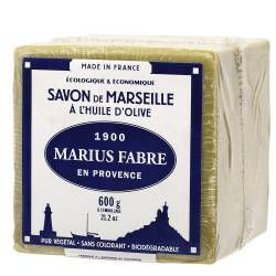Marius Fabre 'Le Lavoir': 2x 600g echte Marseiller Kernseife aus 72% Olivenöl (Würfelseife) von Marius Fabre