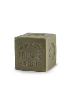 NATURE Savon de Marseille, grün, mit Olivenöl, ohne Verpackung, 600 g von Marius Fabre