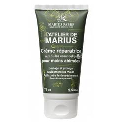 Reparierende Handcreme von Marius Fabre, Marseille - beruhigend und antiseptisch - 75 ml von Marius Fabre