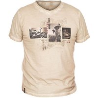 MarJo Trachtenshirt T-Shirt THEODOR sandstein von Marjo