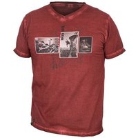 MarJo Trachtenshirt T-Shirt THEODOR weinrot von Marjo