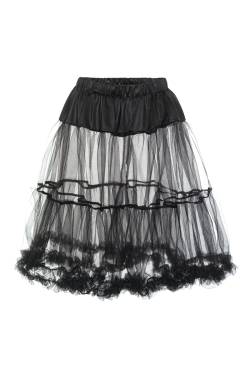 Petticoat mini 60 cm schwarz Moni 103056 von Marjo