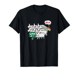 Anti-Krieg-Schaf T-Shirt von Mark Ewbie Designs