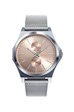 Mark Maddox Herren Analog Quarz Smart Watch Armbanduhr mit Edelstahl Armband HM7108-97 von Mark Maddox